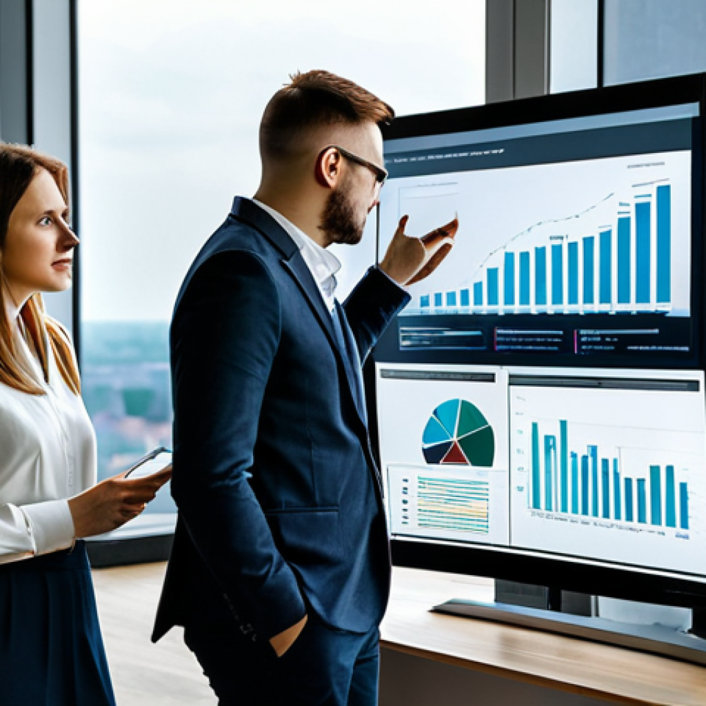 소비자 심리 변화에 따른 브랜드 이미지 관리 - Data-Driven Marketing in Warsaw**
A diverse team of marketing professionals, fully clothed in busin...