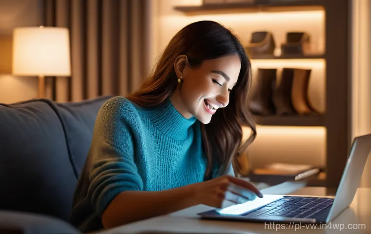 소비자 심리와 구매 경험의 개선 방향 - **Prompt 1: The Magic of Personalized Online Shopping**
"A sophisticated woman in her late 20s t...